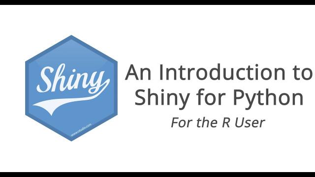 Wrangling data for a Shiny app in Python || Michael Chow || Posit